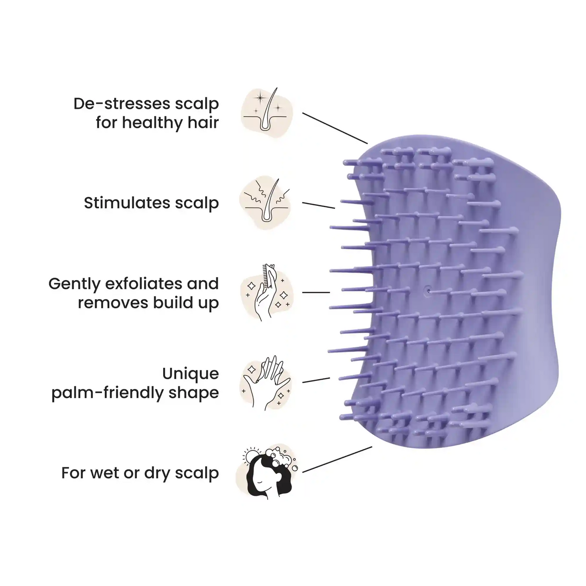 The Scalp Exfoliator & Massager